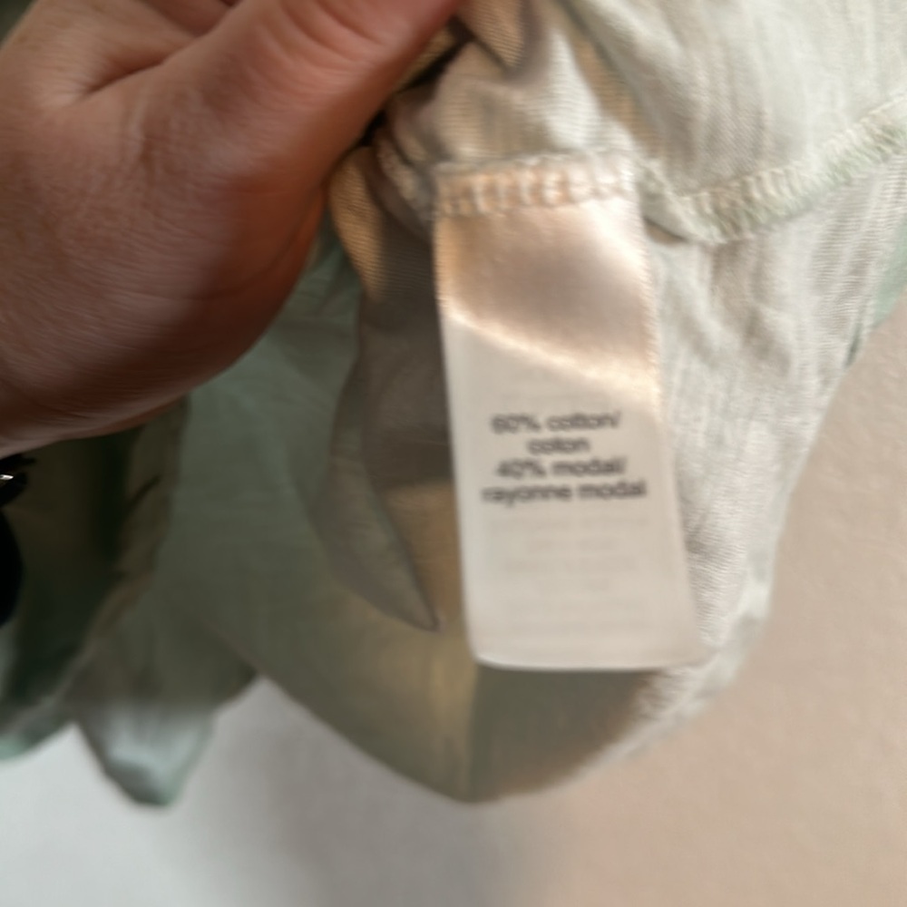 Maurices 24/7 Tee Green Ombre Boxy Tee Size 3X - Picture 4 of 7